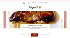 Desktop Screenshot of foiegras.it